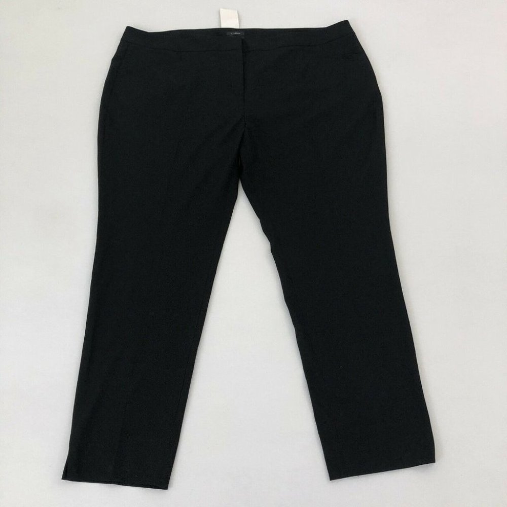 Halogen Pants Women's 20 Black Slacks Dark Wash Taylor Fit Pants Size 20 NWT